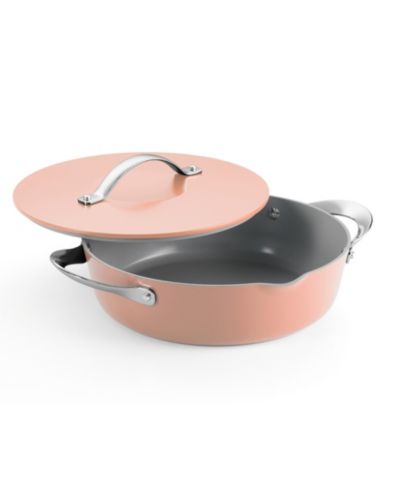 Tramontina Fiora Ceramic Non-Stick 4.25-Quart Multipurpose Pan
