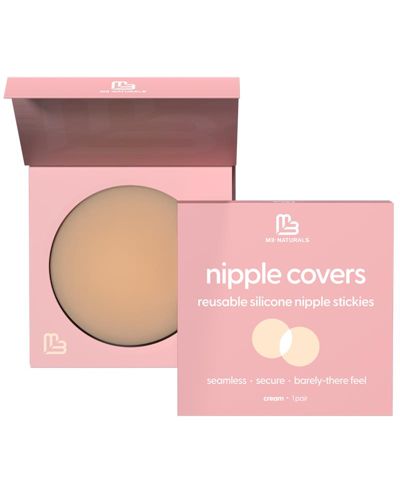 M3 Naturals Женские силиконовые накладки на соски M3 Silicone Multi-Use Nipple Covers