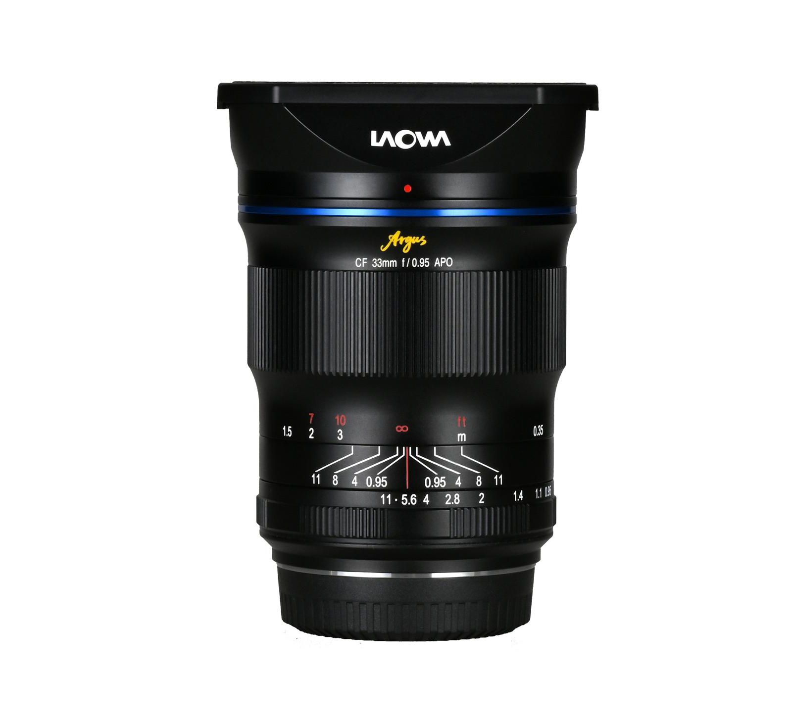 Объектив Venus Laowa Argus 33mm f/0.95 CF APO для Fujifilm X