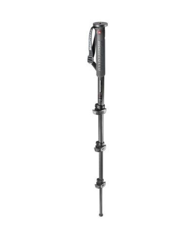 Manfrotto XPRO Monopod+ 4-Section Carbon Fiber Photo Monopod