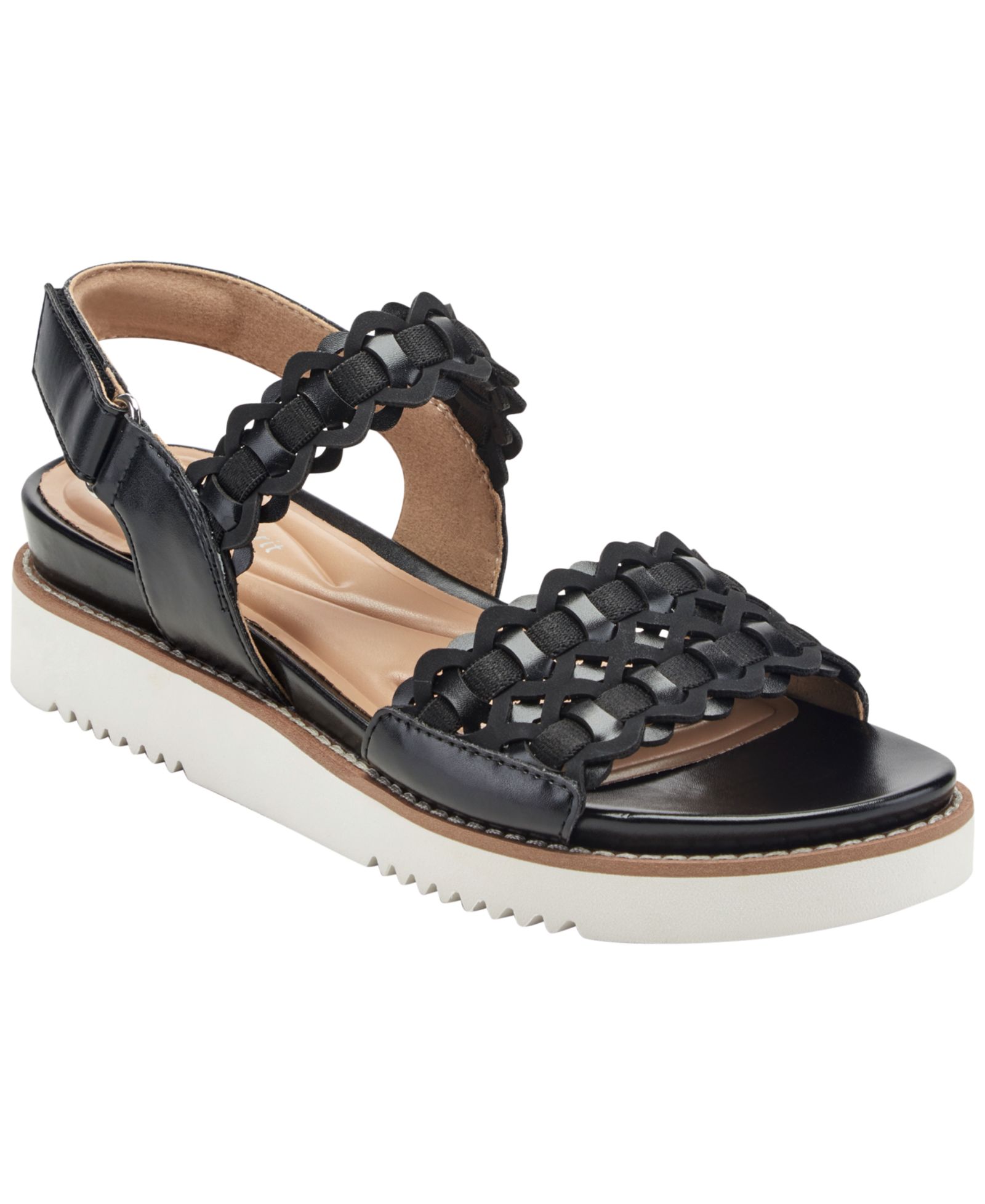 Женские сандалии Easy Spirit Women's Warna Woven Flat Slingback