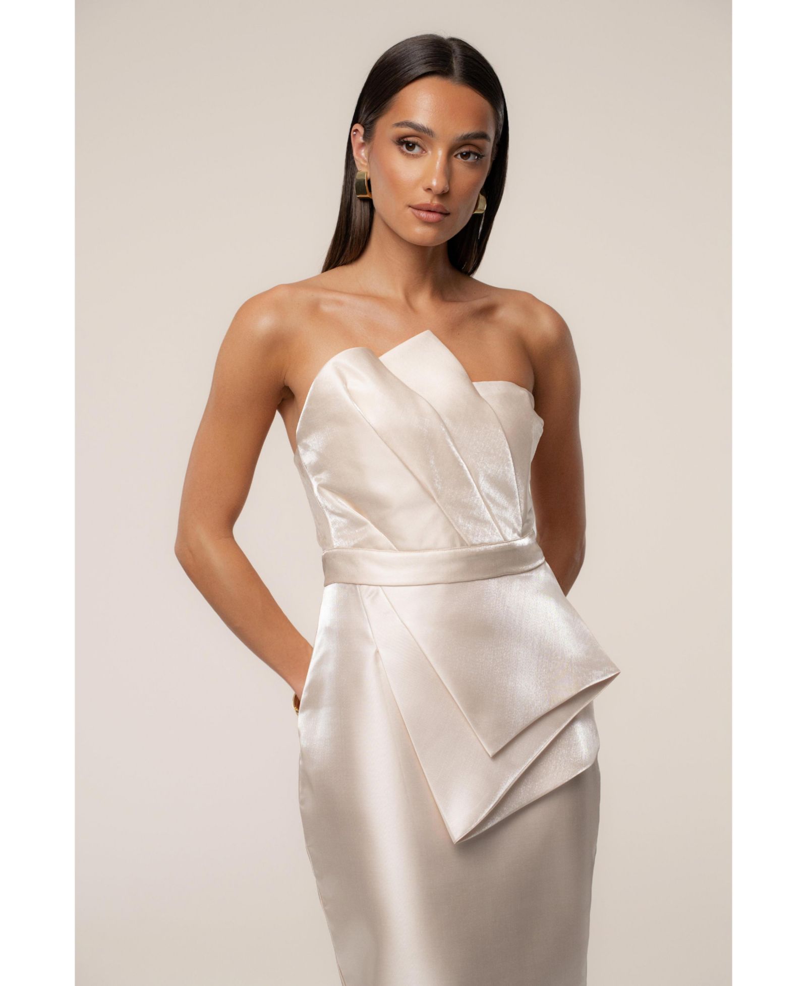 Женский плиссированный топ JLUXLABEL Gala
