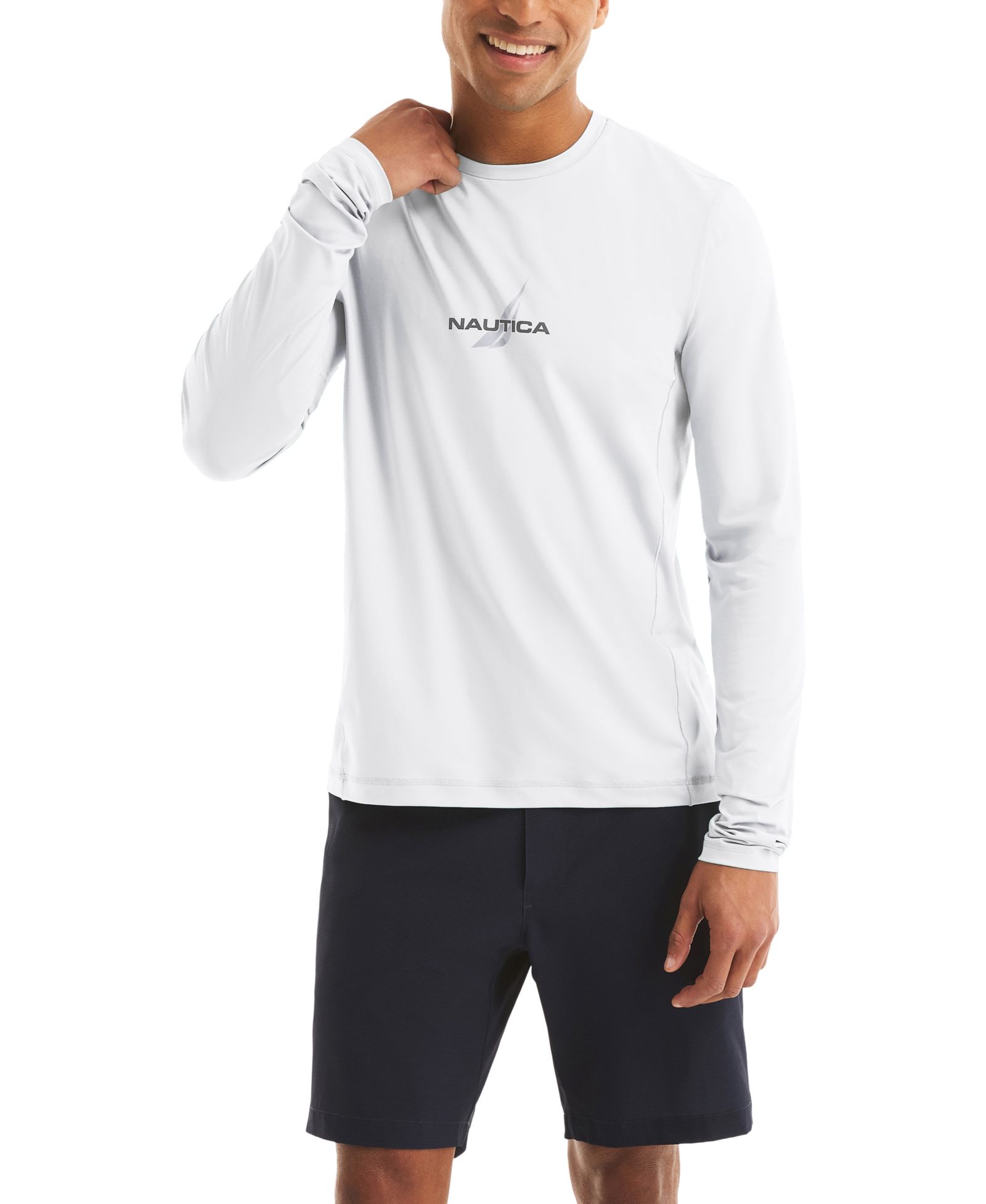 Nautica Men's Long-Sleeve Rash Guard