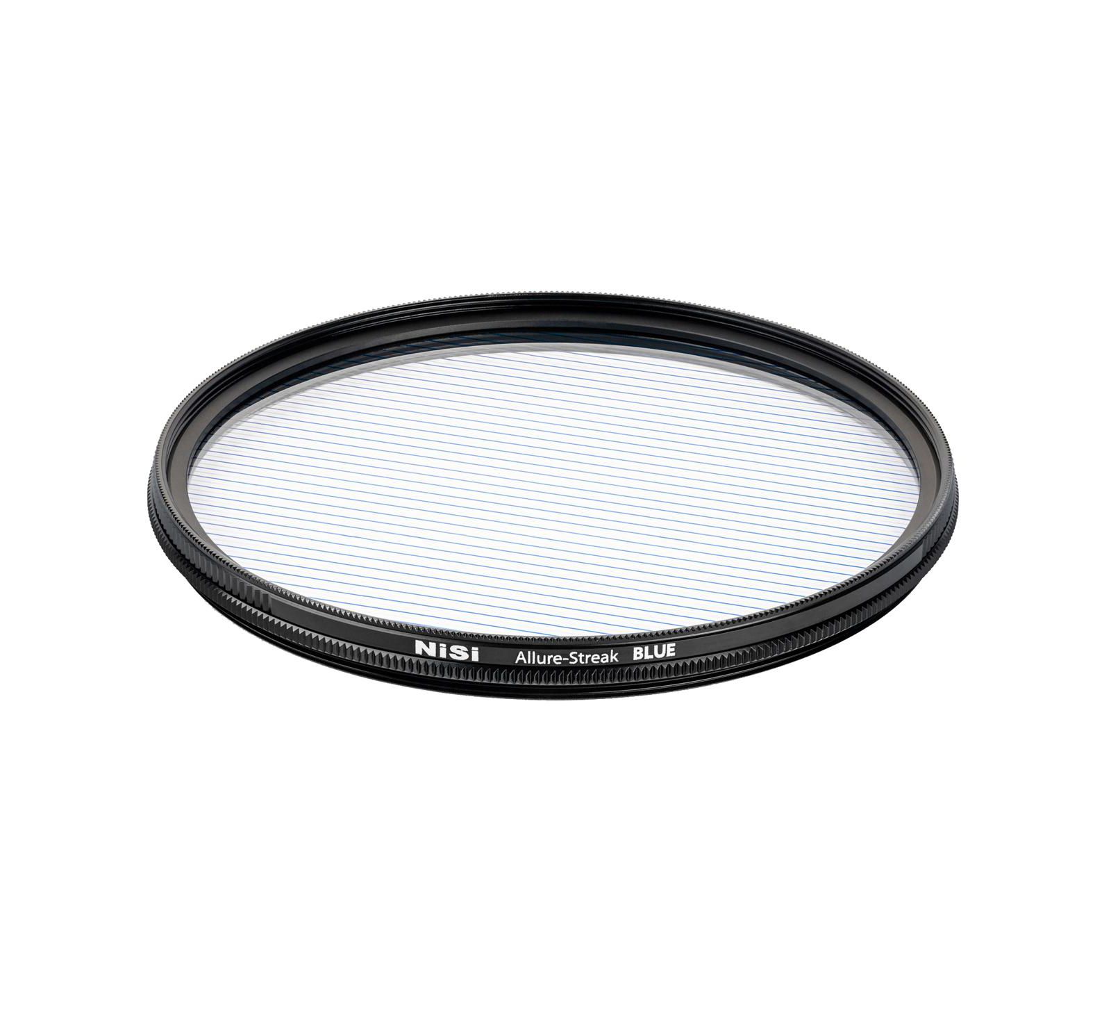 NiSi Cinema 77mm Allure Streak Blue 2mm Rotating Special Effects Filter for 77mm Lenses