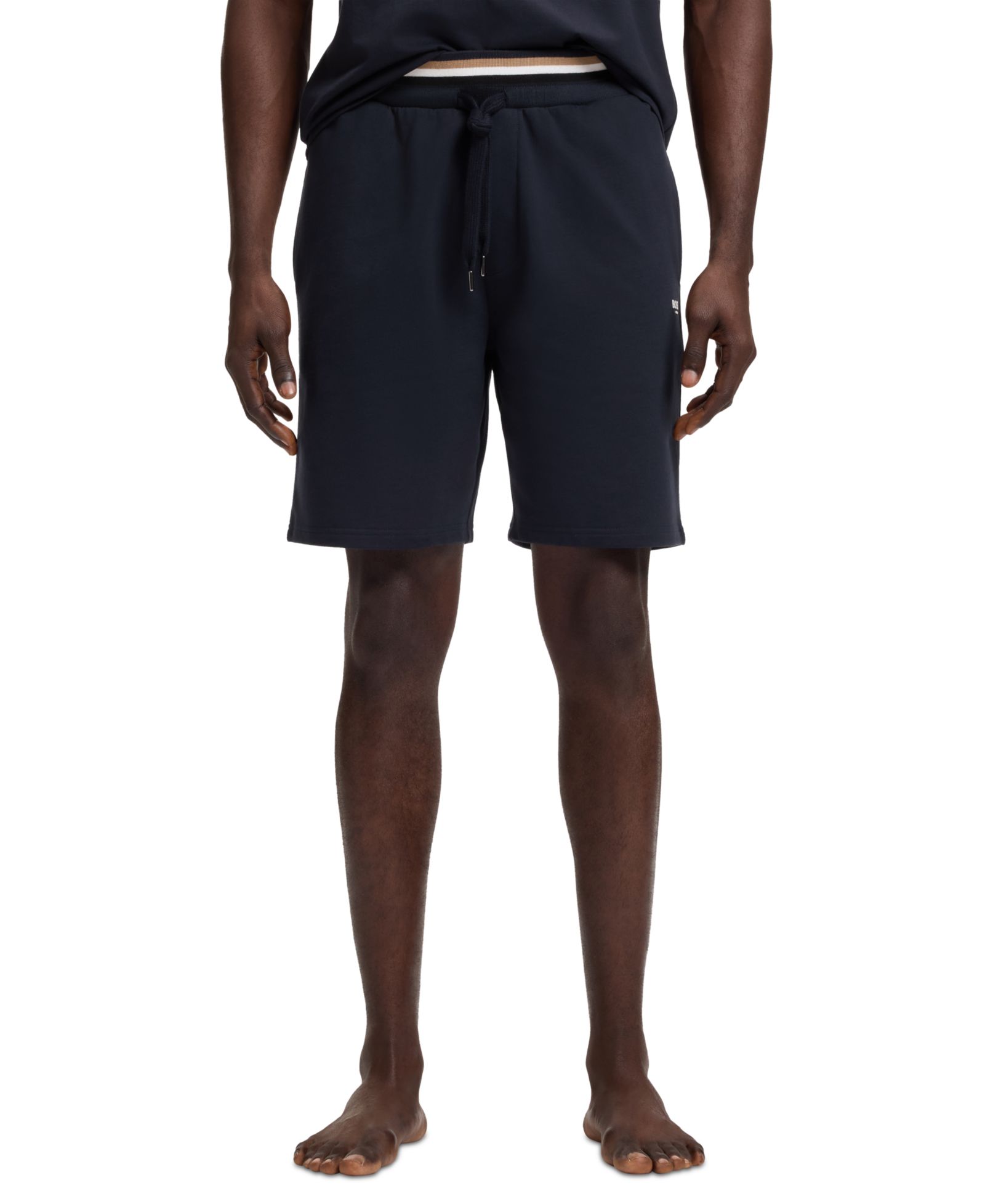 Мужские хлопковые шорты Boss by Hugo Boss