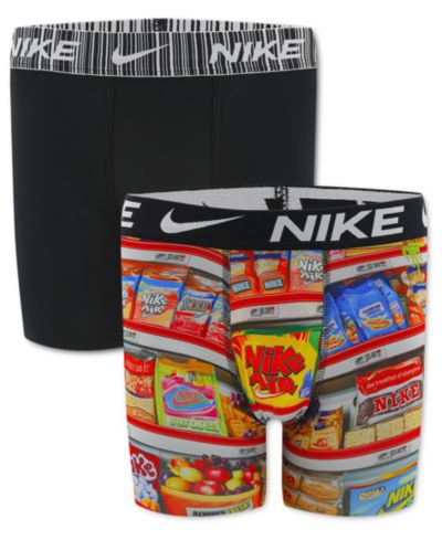 Детские боксеры Nike 8-20 Printed Long, 2-Pack
