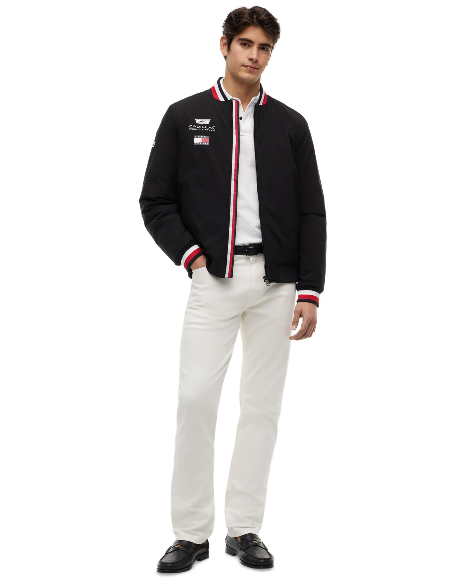 Tommy Hilfiger x Cadillac F1® Men's Replica Varsity Jacket