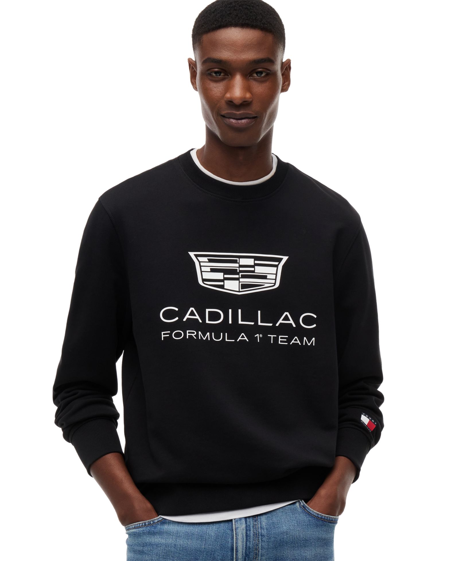 Мужской свитшот Tommy Hilfiger x Cadillac F1® с графическим принтом Shield