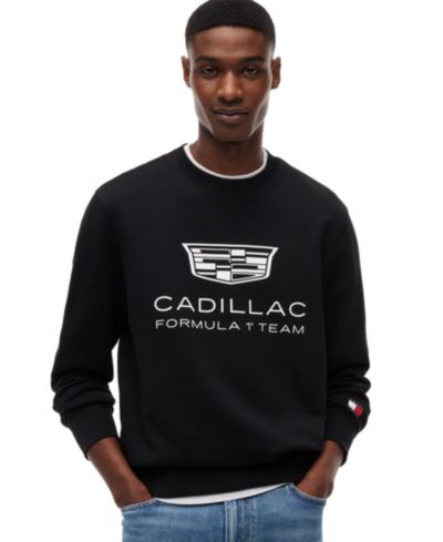 Мужской свитшот Tommy Hilfiger x Cadillac F1® с графическим принтом Shield