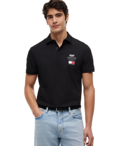 Tommy Hilfiger x Cadillac F1® Мужская рубашка-поло с логотипом