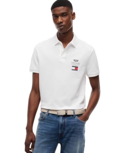Tommy Hilfiger x Cadillac F1® Мужская рубашка-поло с логотипом