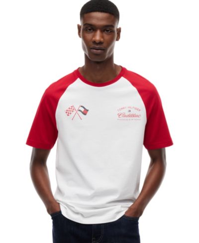 Tommy Hilfiger x Cadillac F1® Men's Varsity Raglan T-Shirt