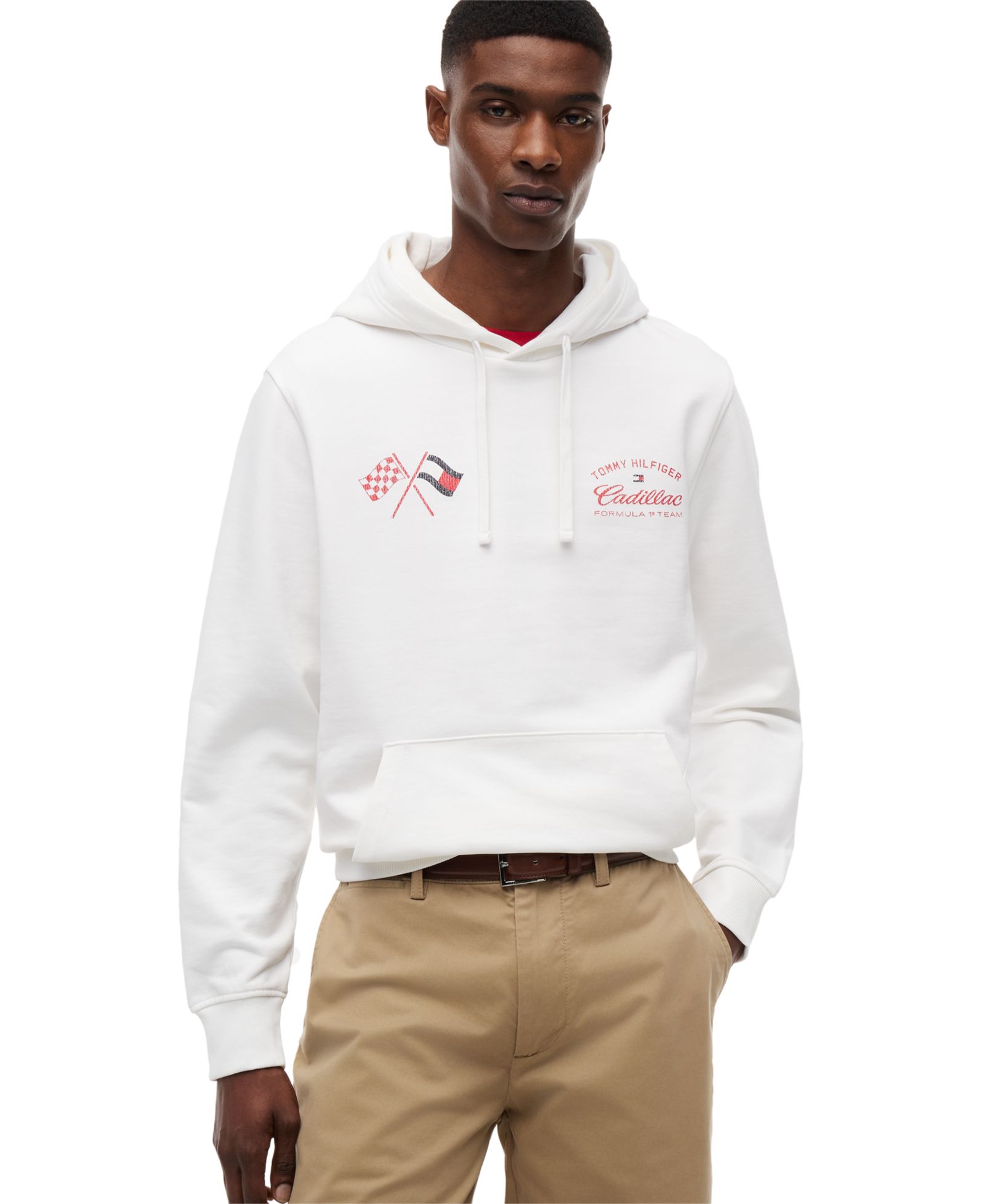 Tommy Hilfiger x Cadillac F1® Men's Varsity Graphic Hoodie