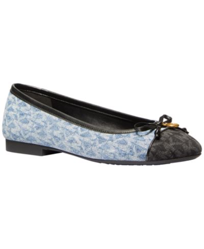 MICHAEL Michael Kors Women's Piper Flex Almond Toe Ballet Flats