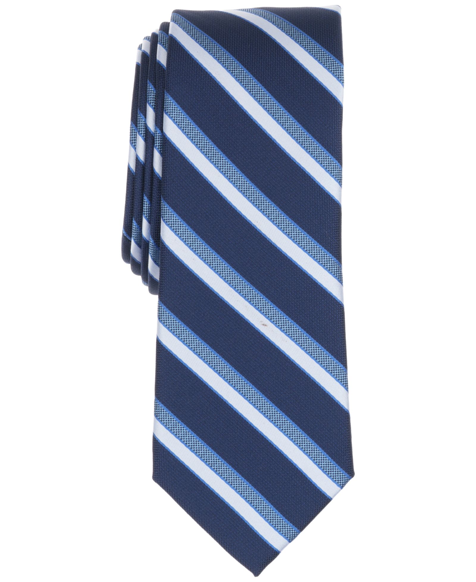 Мужской узкий галстук Bar III Weston Stripe