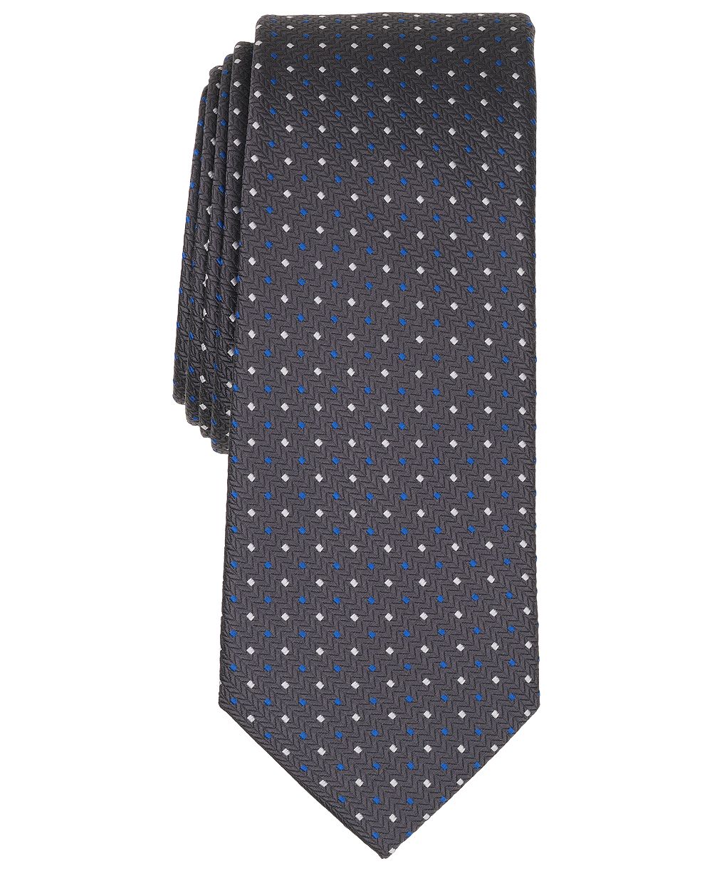 Alfani Men's Barron Dotted Slim Tie, Macy's Exclusive