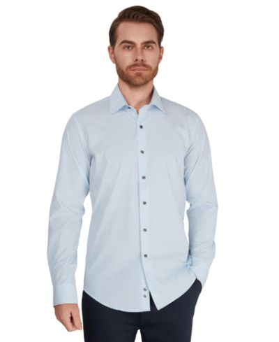 Мужская рубашка Alfani Slim-Fit с воротником