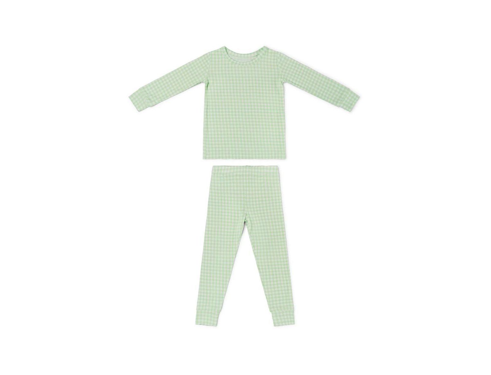 Пижамный комплект Motette Pistachio Gingham для мальчиков