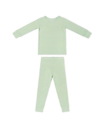 Пижамный комплект Motette Pistachio Gingham для мальчиков