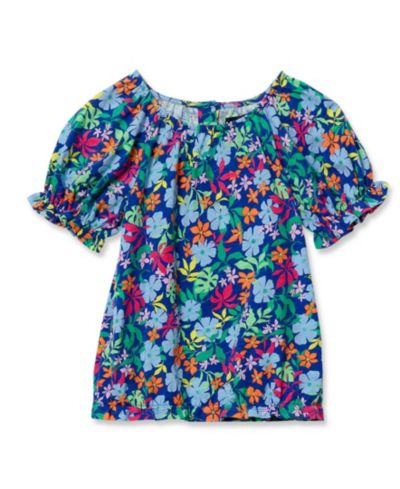 Blue/multi floral