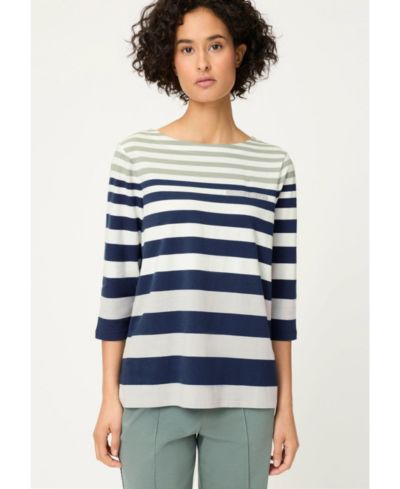 Женская футболка Olsen Varied Stripe