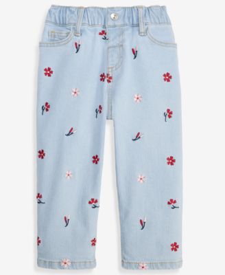 Epic Threads Toddler Girls' 12M-5T Embroidered Jeans, Macy's Exclusive