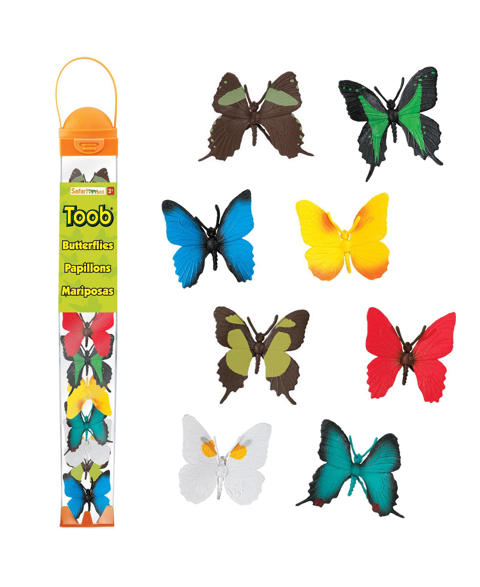 Набор бабочек Safari Ltd. Butterfly TOOB