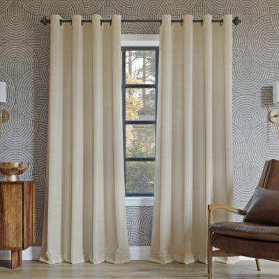 Oslo Theater Grade Extreme 100% Blackout Grommet Curtain Panel