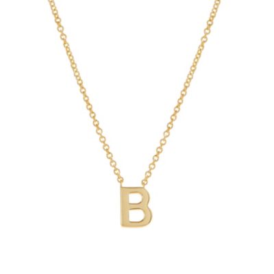 Ana Luisa Gold-tone Initial Necklace