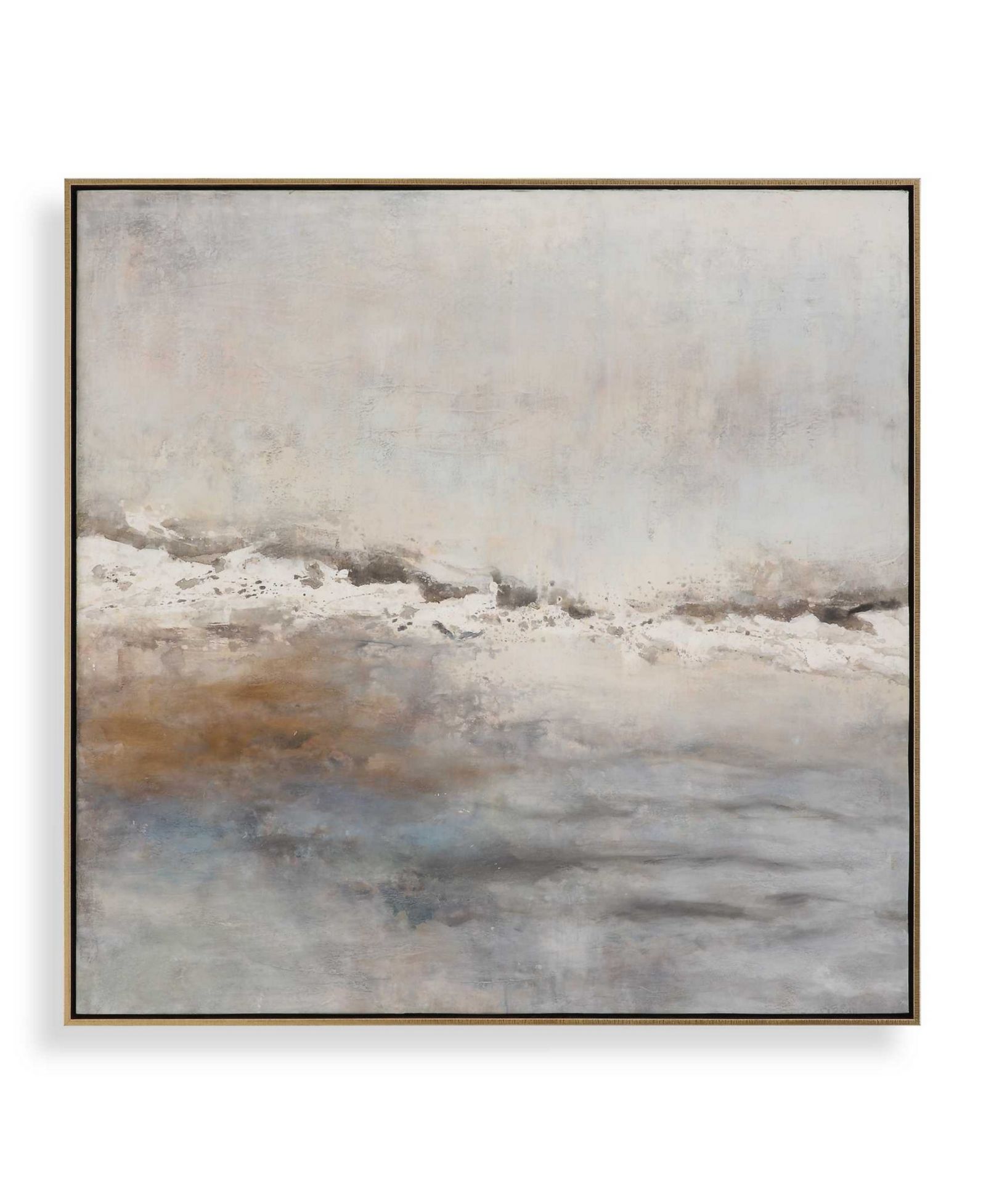 Uttermost Storm Clouds Hand Painted Canvas