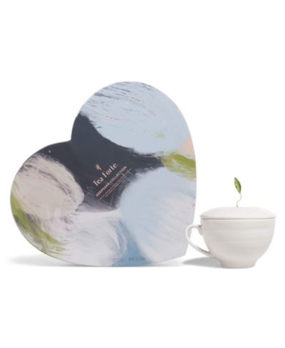 Tea Forte Keepsake Collection and White Cafe Cup, 26 Pyramid Infusers