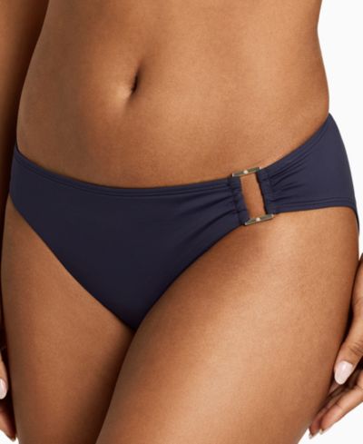 Женский слитный купальный низ Lauren Ralph Lauren Full-Coverage Ring Hipster