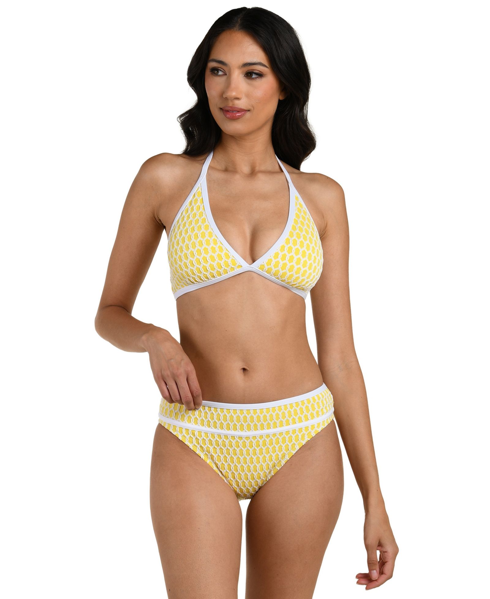 Женский топ La Blanca Prep & Paddle Banded Halter Top