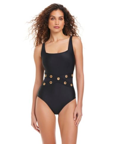 Beyond Control Women's Adjustable Straps One-Piece Swimsuit