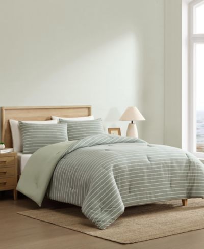Комплект из 2-х покрывал Nautica Park Stripe, Twin/Twin XL