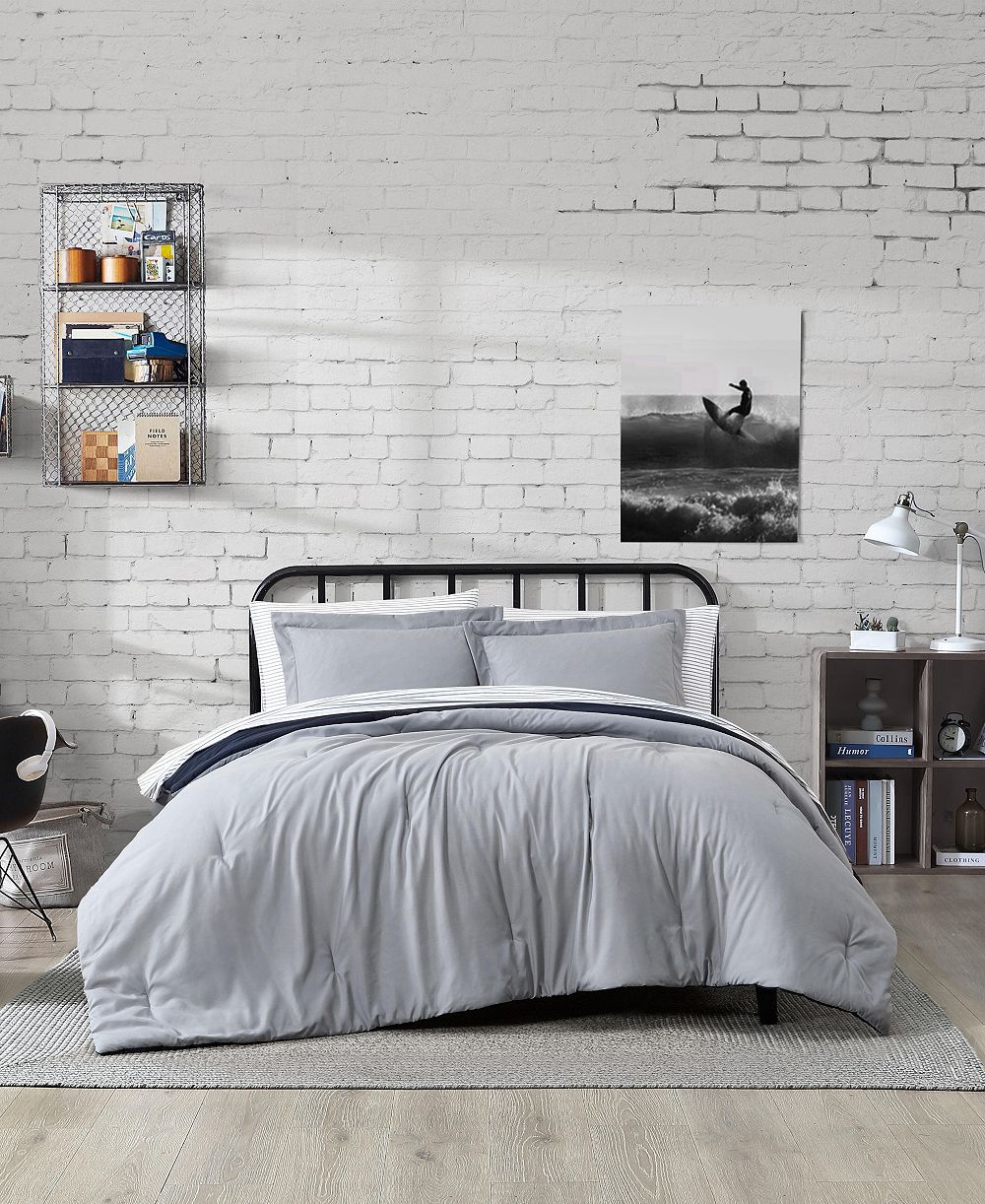 Комплект покрывал Nautica Hayes Solid Reversible 7-Pc., Full