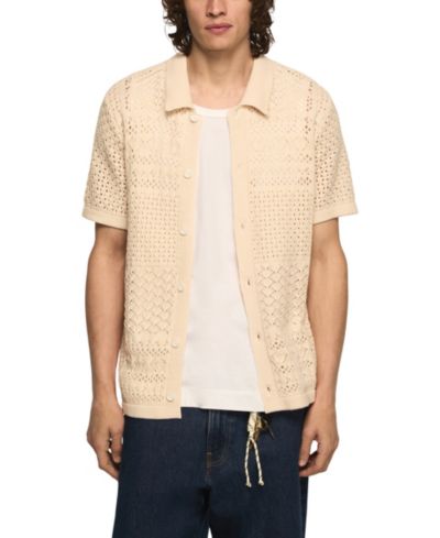 Мужская рубашка Lucky Brand Crotchet Button-Down