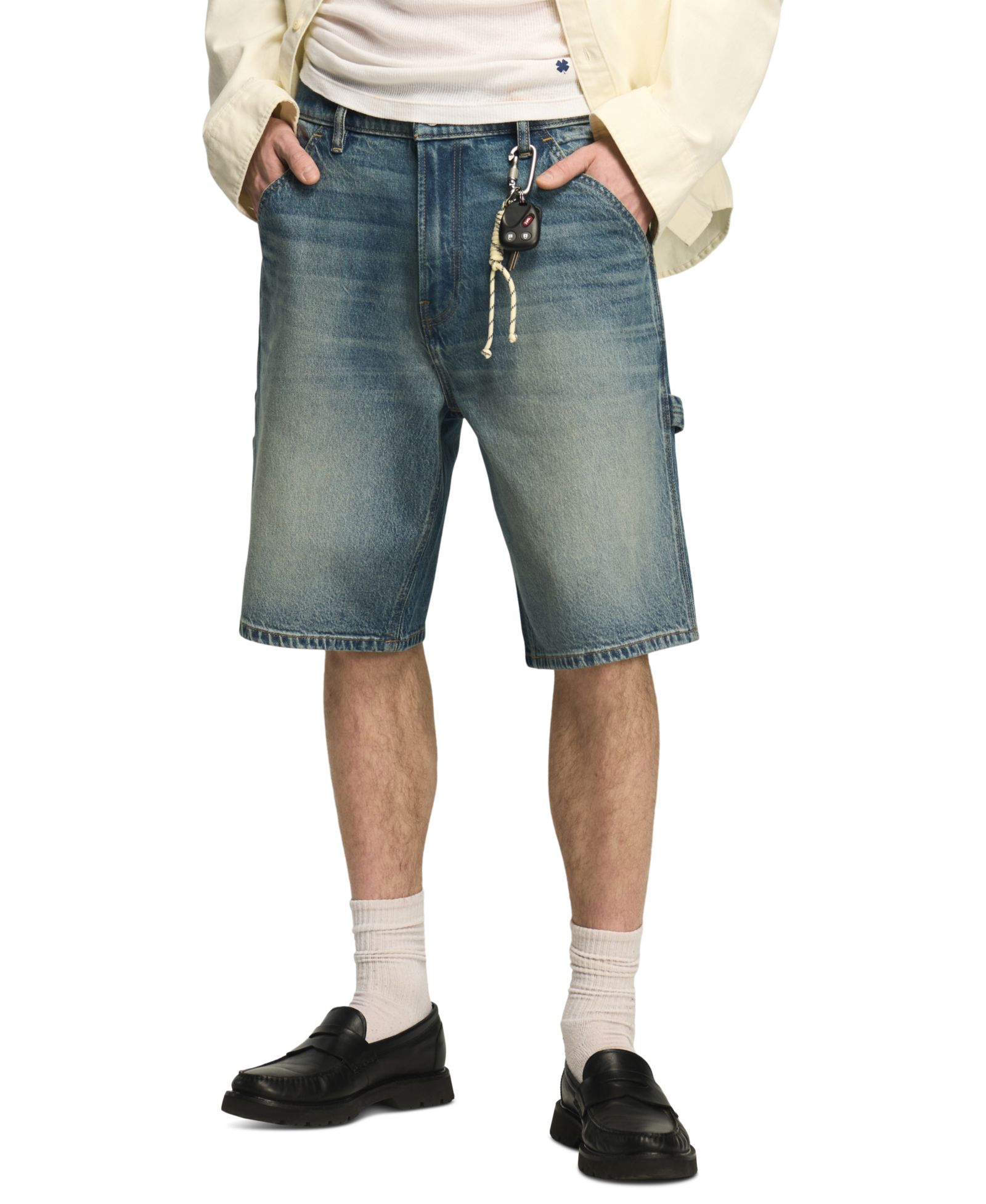Джинсовые шорты Lucky Brand Men's Baggy Carpenter Denim