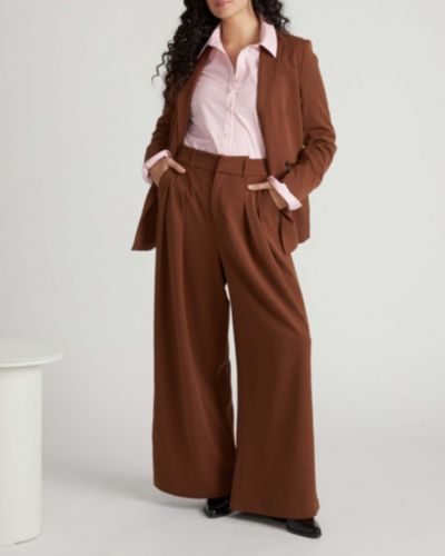 Женские широкие брюки Universal Standard Plus Size All Day Palais