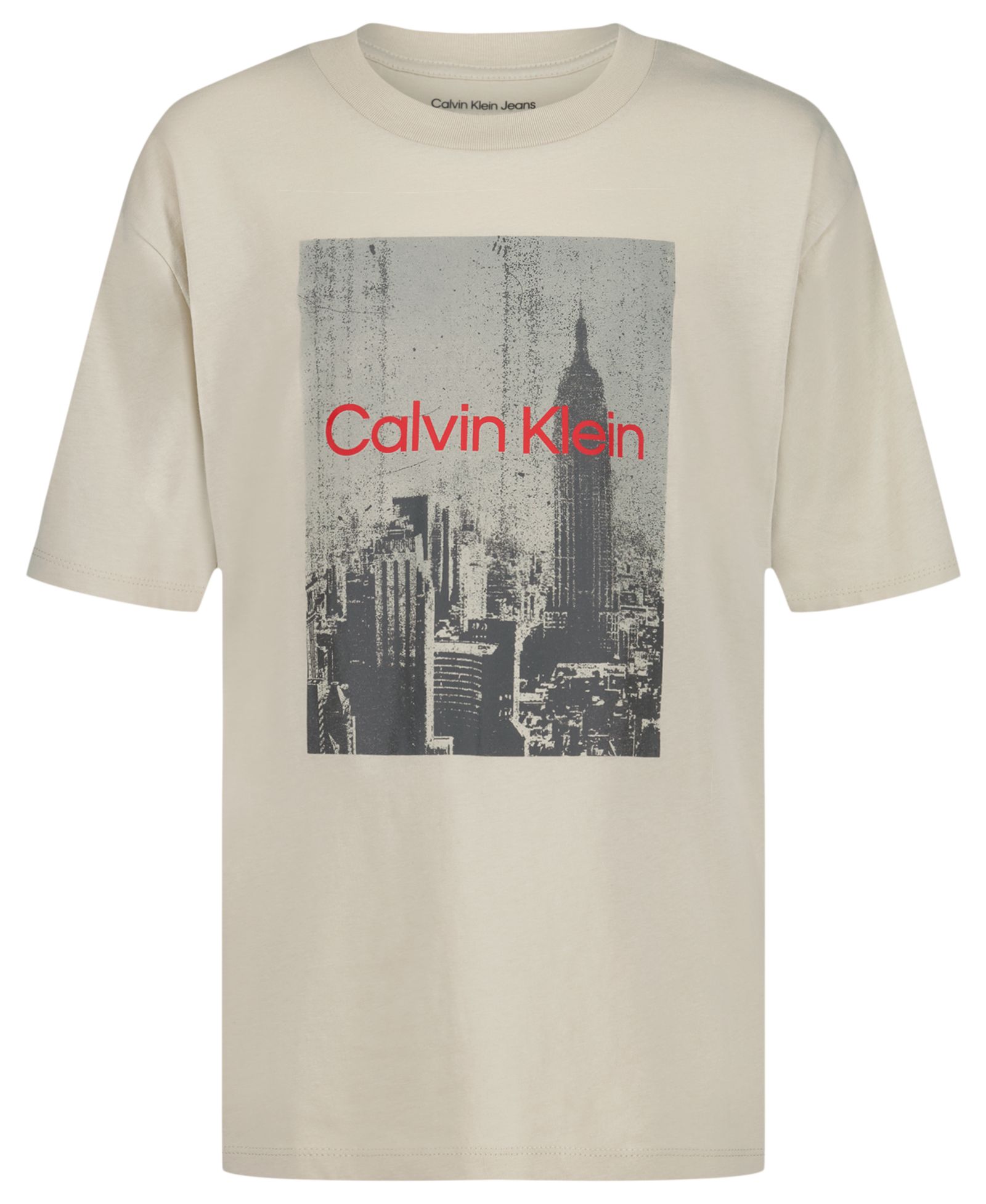 Calvin Klein Boys' 8-20 Empire State Short-Sleeve T-Shirt