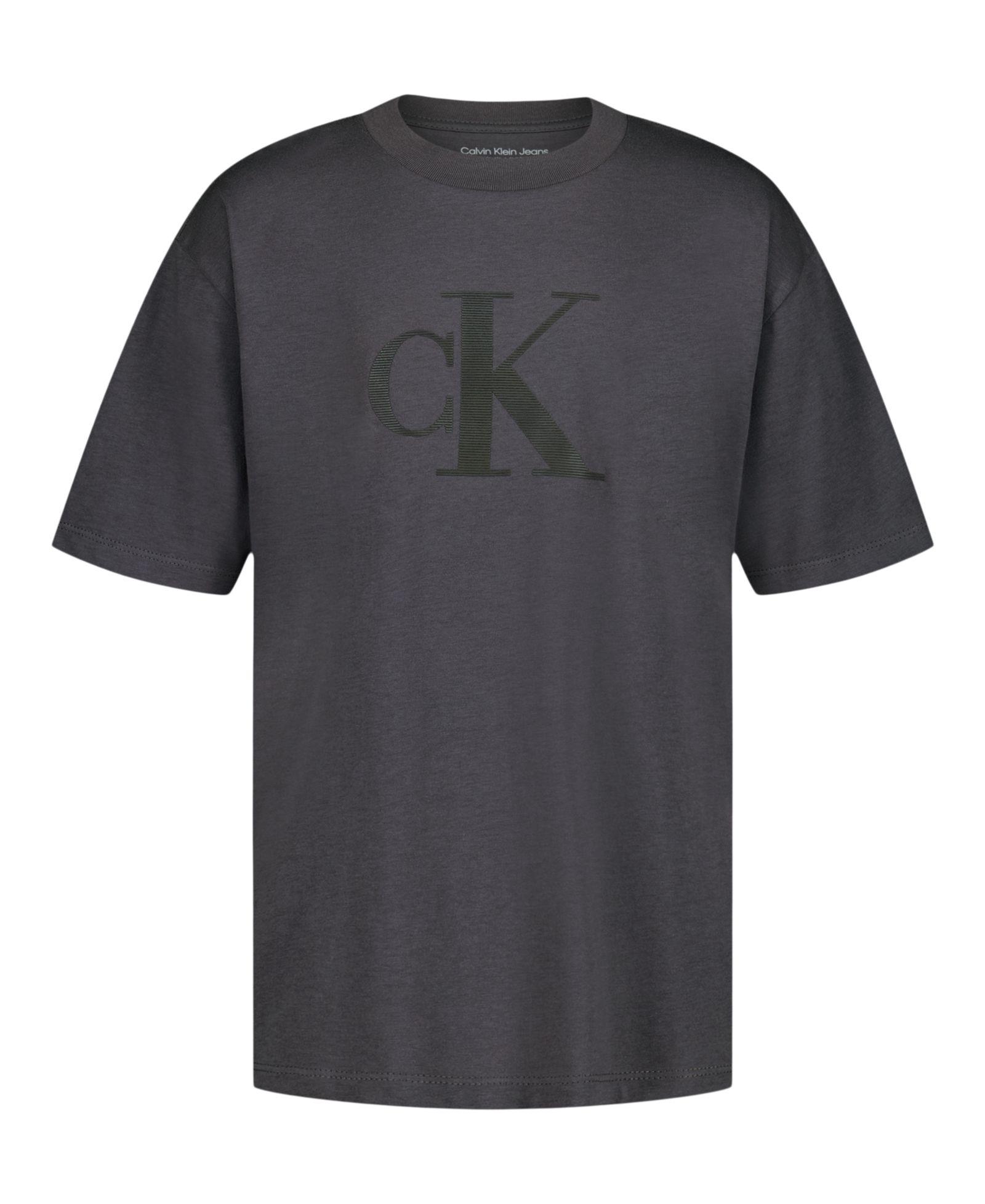 Calvin Klein Boys' 8-20 Linear Short-Sleeve T-Shirt