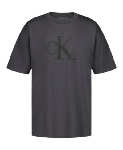 Calvin Klein Boys' 8-20 Linear Short-Sleeve T-Shirt