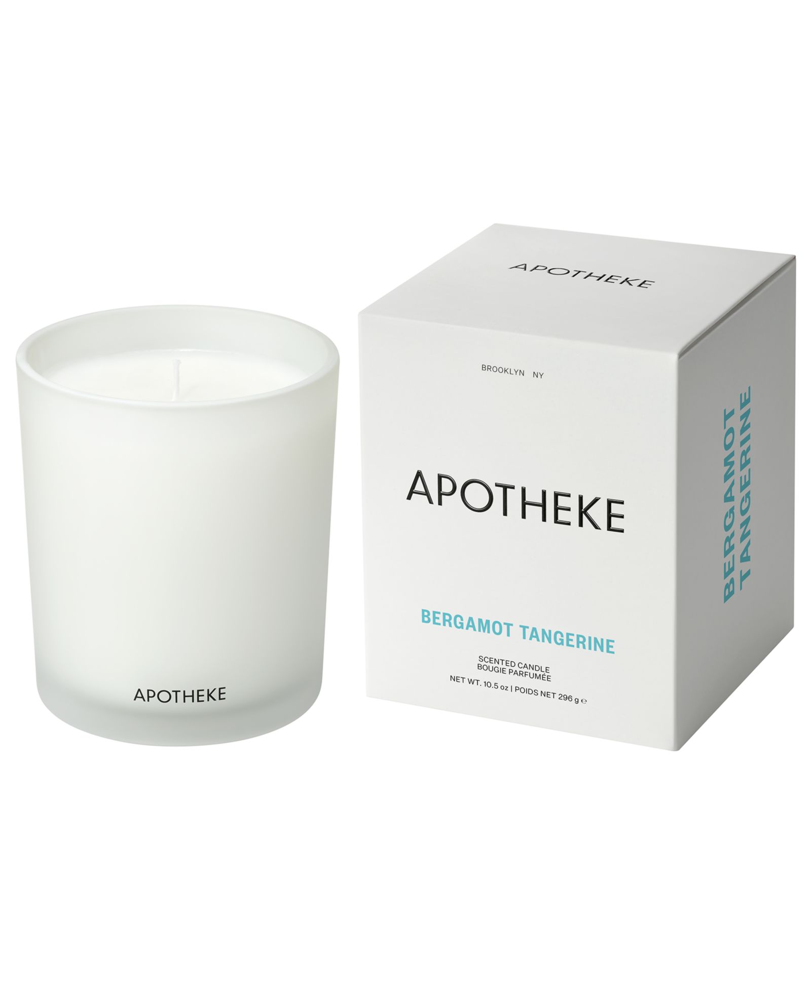 APOTHEKE Bergamot Tangerine Scented Candle, 10.5 oz.