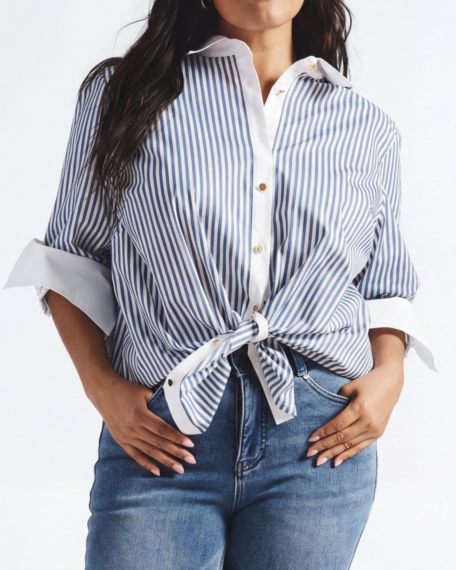 Universal Standard Plus Size Женская рубашка Madison