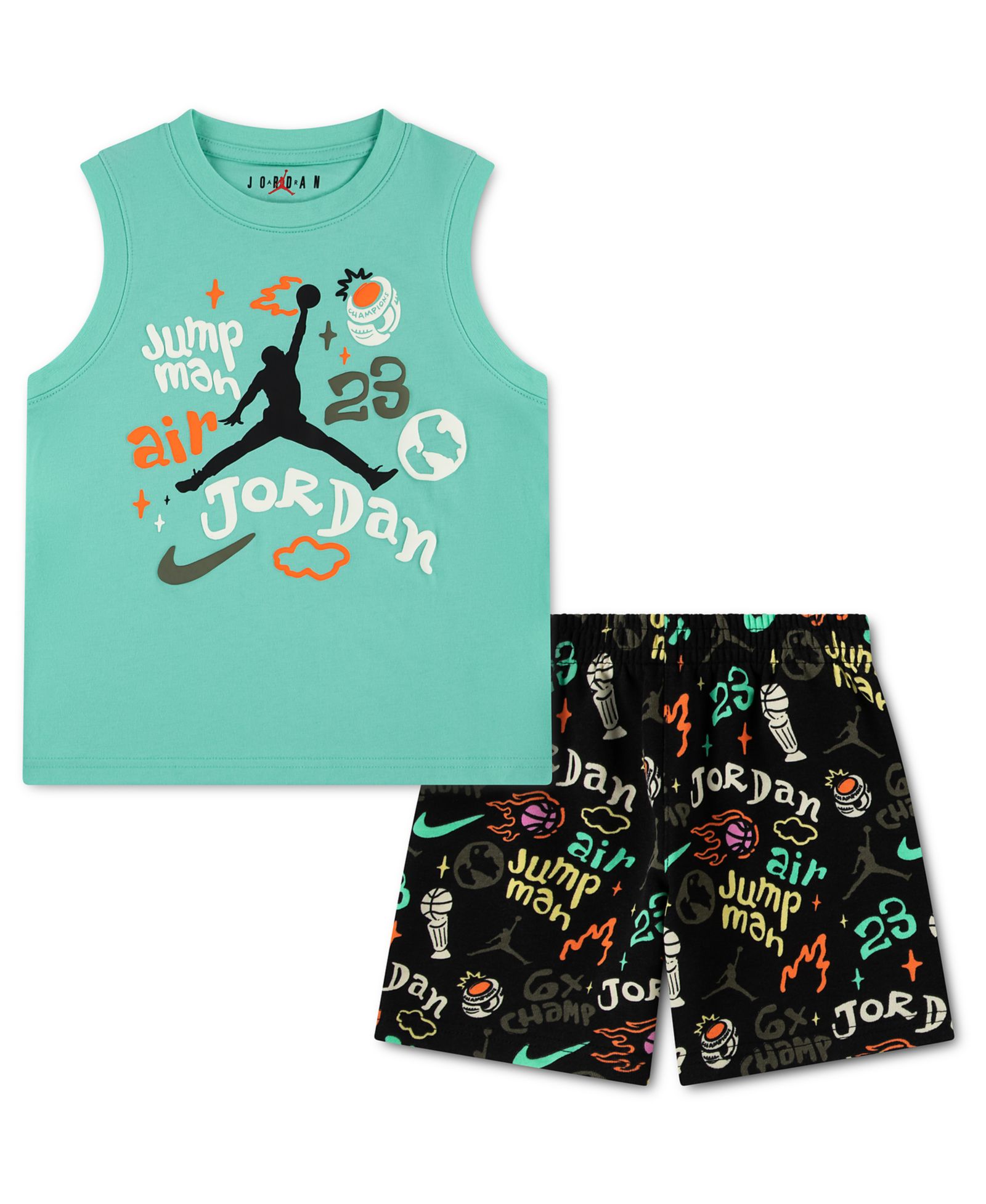 Детский комплект из майки и шорт Jordan 2-Piece Set