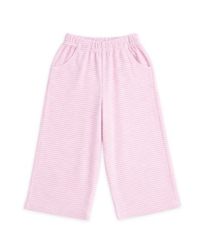 Широкие брюки из махровой ткани Florence Eiseman Little Girls Stripe Terry