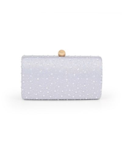 Женский клатч Jewel Badgley Mischka Heather Opal Crystal Minaudiere