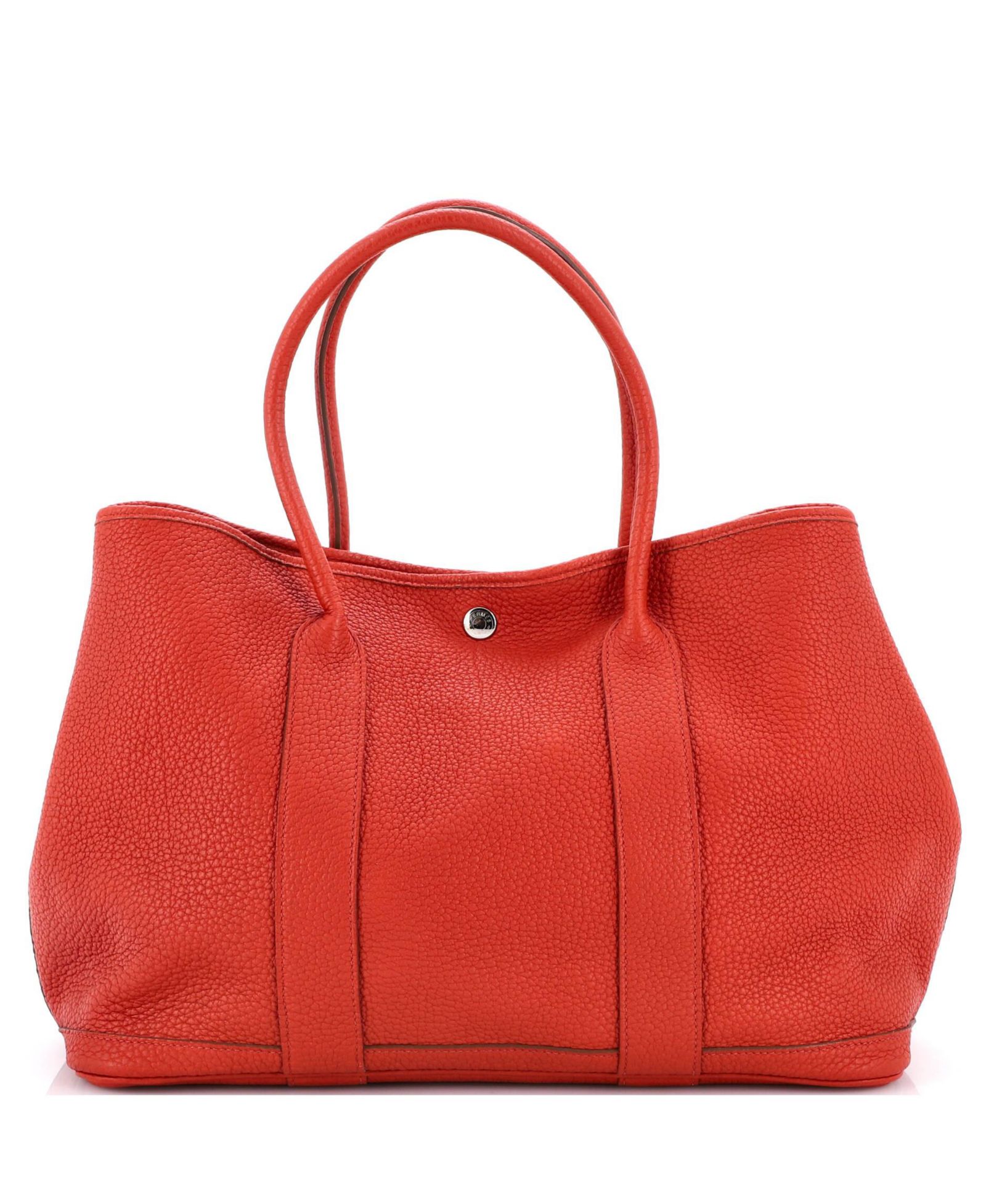 Pre-Owned HERMÉS сумка tote кожаная Garden Party 36
