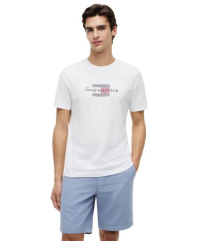 Tommy Hilfiger Men's Regular-Fit Script Flag T-Shirt