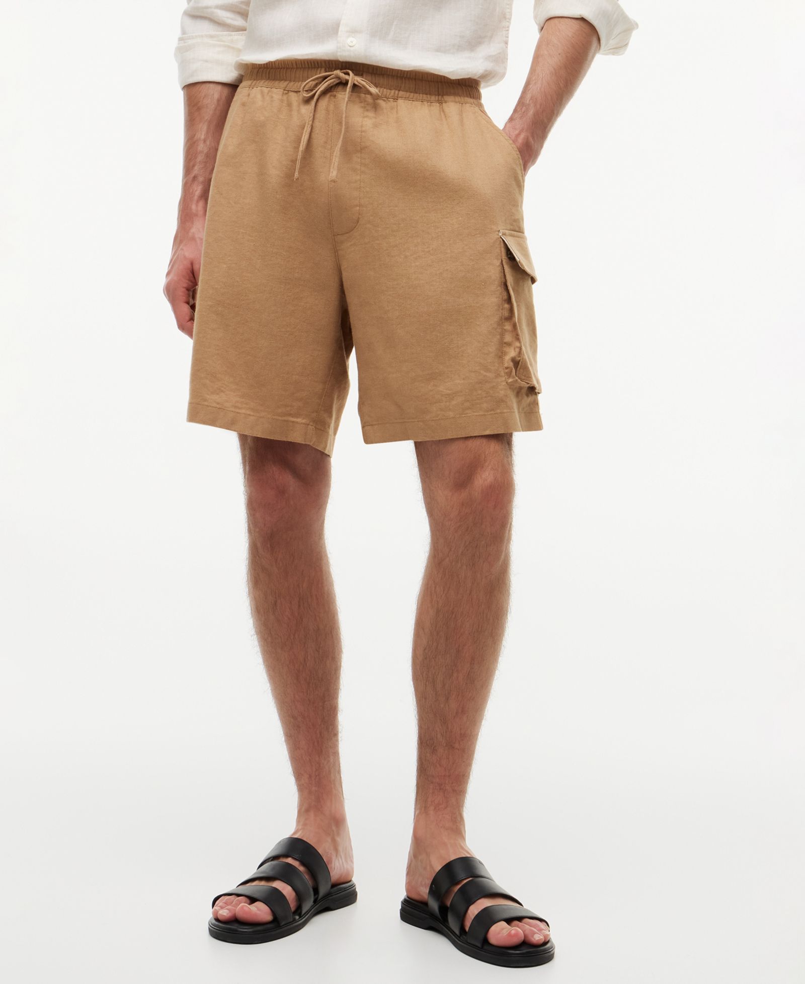 Мужские шорты Tommy Hilfiger 8" Dover Regular-Fit Linen Blend Cargo